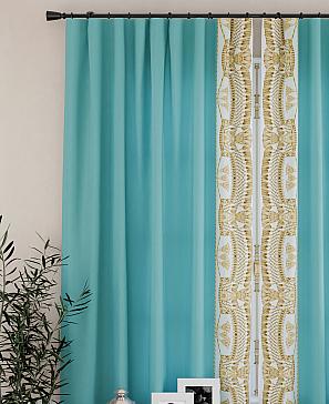 Комплект штор «Брунорс (бирюза)» | фото 3