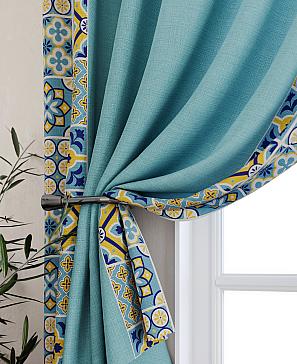 Комплект штор «Магрил (бирюзовый)» | фото 2