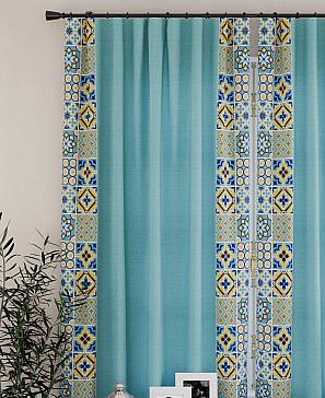 Комплект штор «Магрил (бирюзовый)» | фото 3