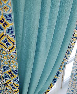 Комплект штор «Магрил (бирюзовый)»