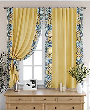 Комплект штор «Магрил (желтый)»