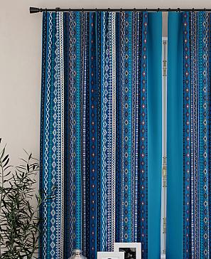 Комплект штор «Диленсис (морская волна)» | фото 3