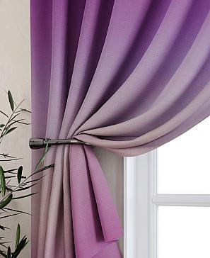 Комплект штор «Бриленис» фиолетового цвета