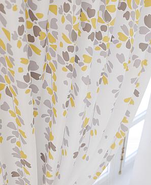 Комплект штор «Ромиронс» желтого цвета