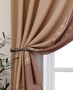 Комплект штор «Ломрионс (коричневый)» | фото 2