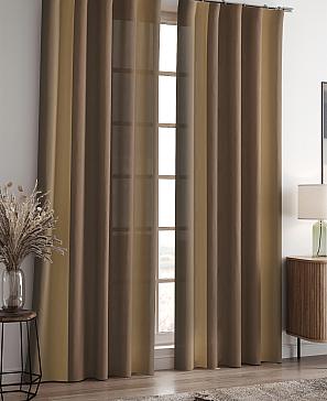 Комплект штор «Линдел (коричневый)» | фото 2