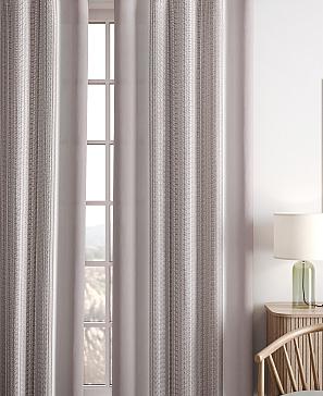 Комплект штор «Френсис (серо-розовый)»