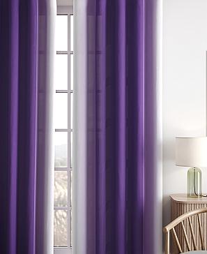 Комплект штор «Мелисенд» фиолетового цвета