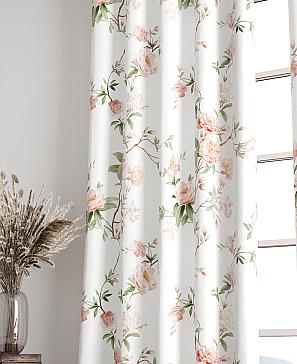 Комплект штор «Лорфина» белого цвета