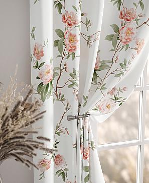 Комплект штор «Лорфина» белого цвета