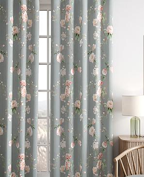 Комплект штор «Лорфина» светло-серого цвета