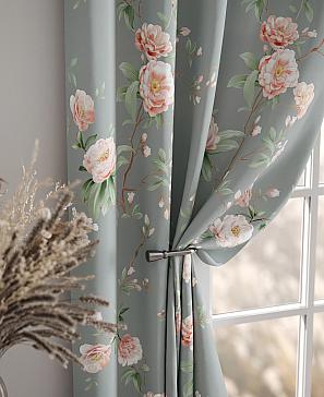 Комплект штор «Лорфина» светло-серого цвета