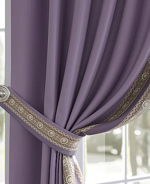Комплект штор «Лорфинас» фиолетового цвета