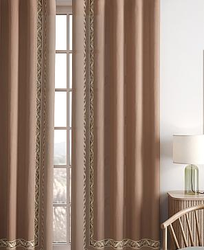 Комплект штор «Лифронса» цвета какао