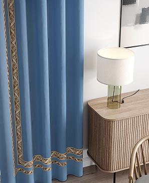 Комплект штор «Лифронса (синий)» | фото 3