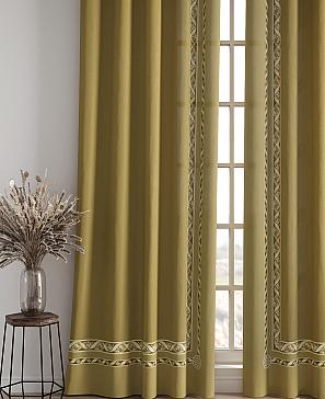Комплект штор «Лифронса (песочно-оливковый)»