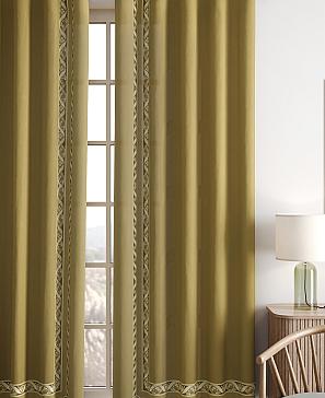 Комплект штор «Лифронса (песочно-оливковый)»