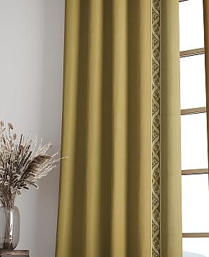 Комплект штор «Лифронса (песочно-оливковый)»