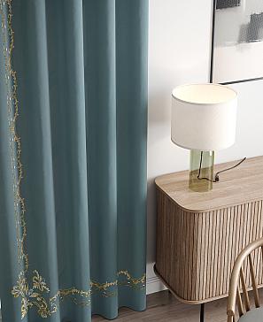 Комплект штор «Лебронс (серо-синий)» | фото 3