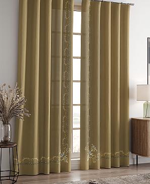 Комплект штор «Лебронс (горчичный)» | фото 2