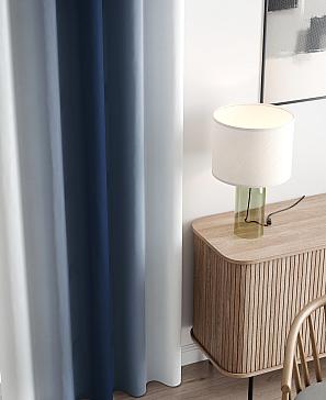 Комплект штор «Ленирс (серо-синий)» | фото 3