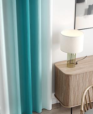 Комплект штор «Ленирс (бирюзовый)» | фото 3