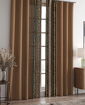 Комплект штор «Алионри (коричневый)» | фото 2