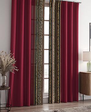 Комплект штор «Алионри (бордо)» | фото 2
