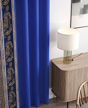 Комплект штор «Норлинс (синий)» | фото 3