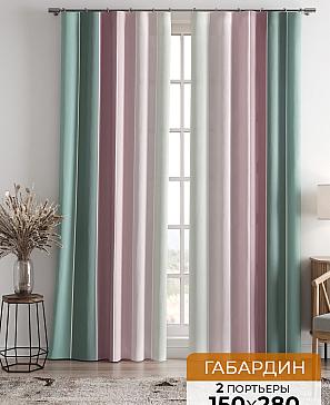 Комплект штор «Фриони (холодная роза)»