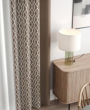 Комплект штор «Леорник (коричневый)» | фото 3