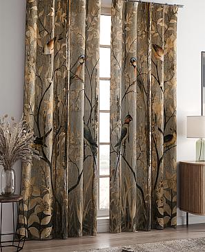 Комплект штор «Брелинд (коричневый)» | фото 2