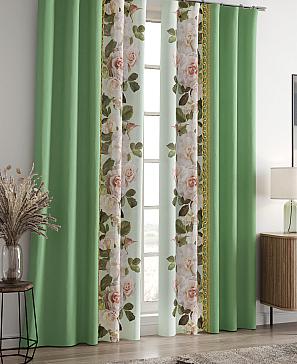 Комплект штор «Лиорзис (зеленый)» | фото 2