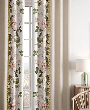 Комплект штор «Лиорзис» бежевого цвета