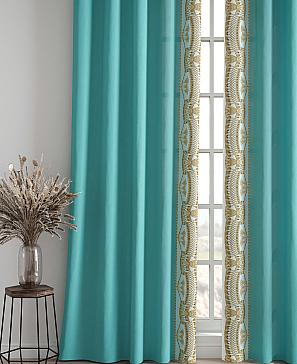 Комплект штор «Эладрис (бирюзовый)»