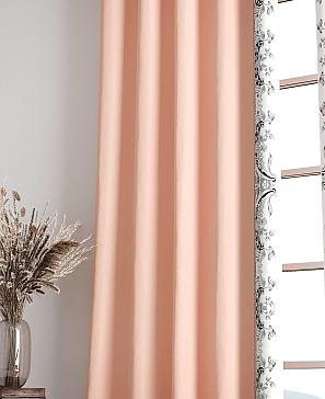 Комплект штор «Релиорс» персикового цвета
