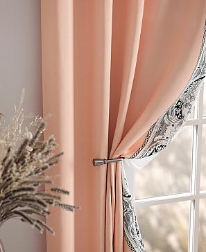 Комплект штор «Релиорс» персикового цвета