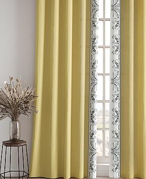Комплект штор «Релиорс (горчичный)»