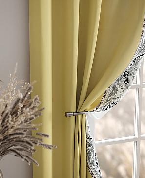 Комплект штор «Релиорс (горчичный)»