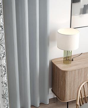 Комплект штор «Релиорс» светло-серого цвета