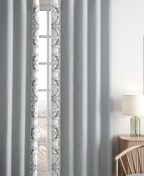Комплект штор «Релиорс» светло-серого цвета