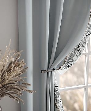 Комплект штор «Релиорс» светло-серого цвета