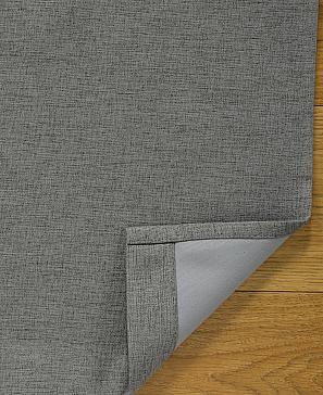 Комплект штор «Эмрик» графитового цвета