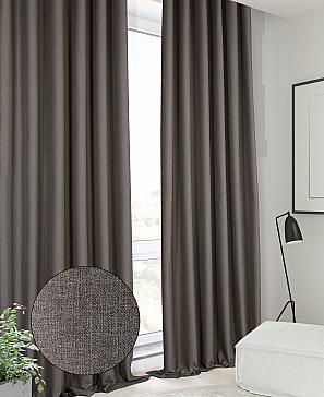Комплект штор «Стиан» коричнево-серого цвета