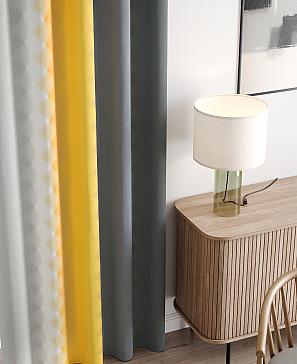 Комплект штор «Бакстер (серо-желтый)» | фото 3