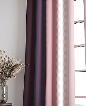 Комплект штор «Бакстер (брусничный)»