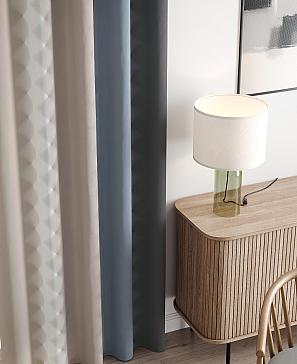 Комплект штор «Бакстер (бежево-голубиный)» | фото 3