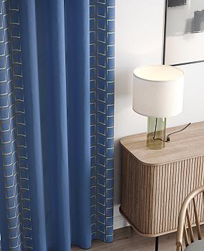 Комплект штор «Релдионс (синий)» | фото 3