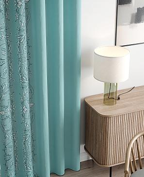 Комплект штор «Ленрисит (бирюзовый)» | фото 3