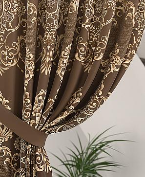 Портьера «Лиренес (коричневый)» | фото 2